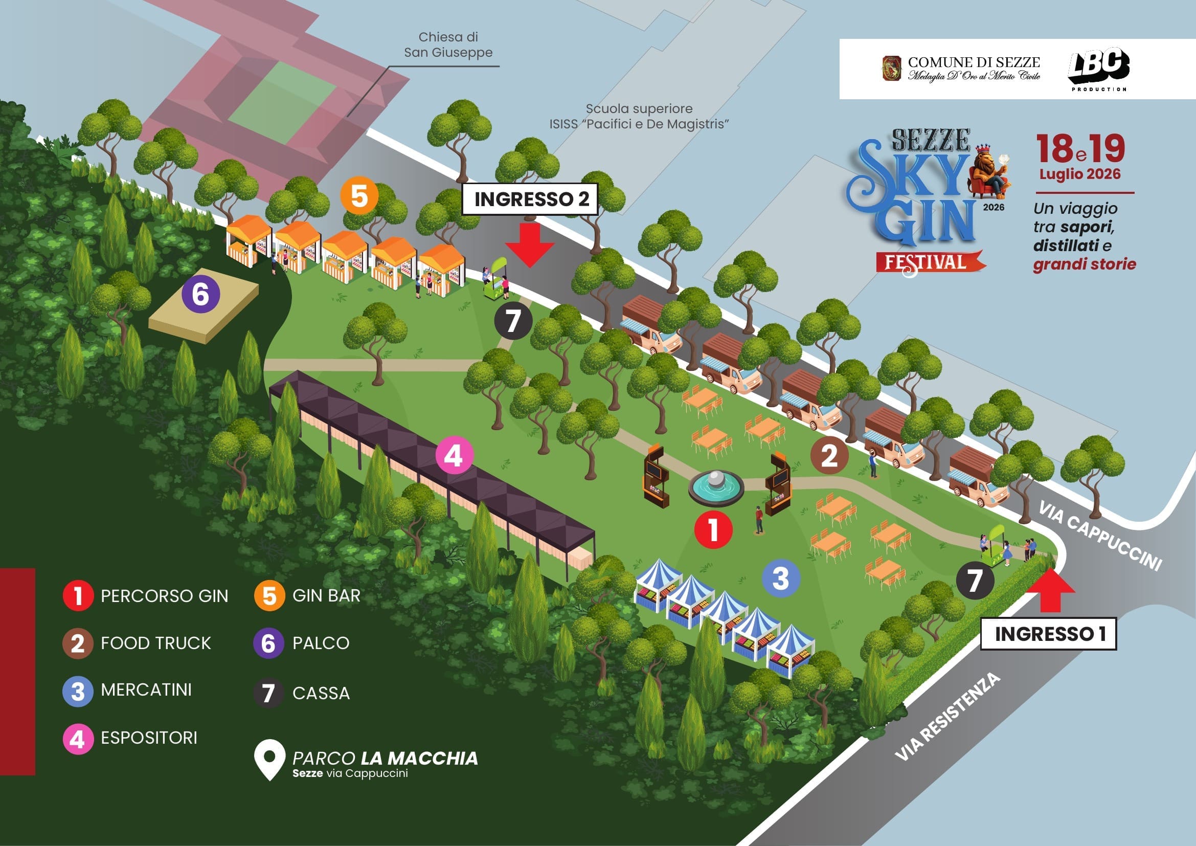 Mappa Sky Gin Festival